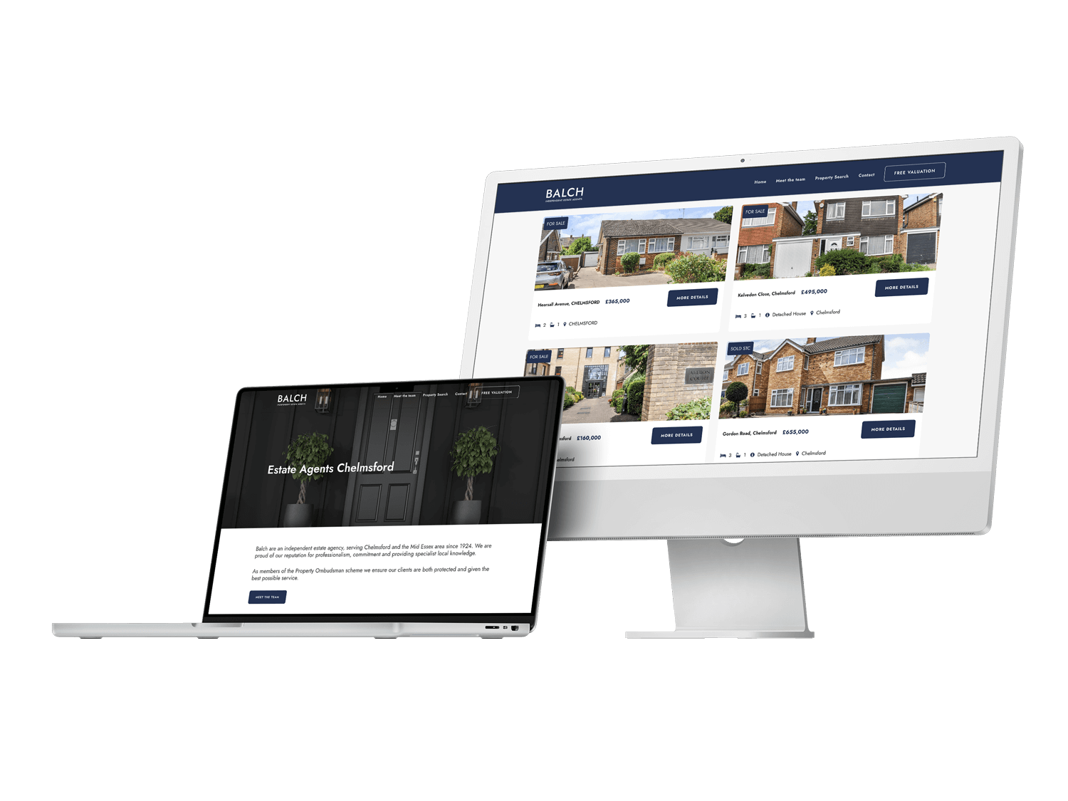 estate agent web design