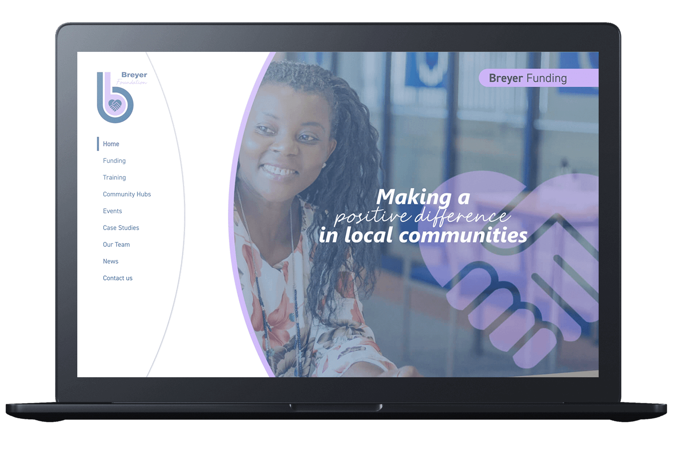 Breyer Foundation Website Design
